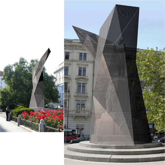 Die Geste des Grauens